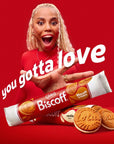 Lotus Biscoff Sandwich Cookies Biscoff Cream 15 Cookies per pack 529 Ounce Pack of 9