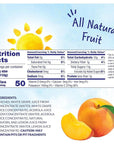 Dole Fruit Bowls Diced Peaches in 100% Juice - 4 oz (Pack of 12)