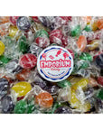 EMPORIUM CANDY TASTY TREATS FOR THE TUMMY Sugar Free Assorted Fruit Hard Candy Buttons  1 lb of Fresh Delicious Individually Wrapped Candy