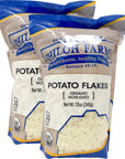 Shiloh Farms Organic Potato Flakes 12 ounce  2 pack  Non GMO Kosher Product of USA