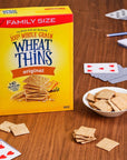 Wheat Thins Original Whole Grain Wheat Crackers Family Size 6  14 oz Boxes