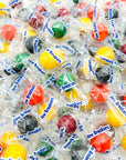 LaetaFood Jawbreakers Mini Hard Candy Fruit Flavored Assortment Individually Wrapped 1 Pound Bag