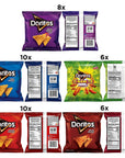 Doritos Flavored Tortilla Chips Variety Pack, 40 Count (Pack of 1)