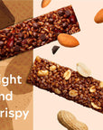 Simply Protein Peanut Butter Chocolate & Dark Chocolate Almond Protein Bar, Low Sugar Protein Bars, Gluten Free, 16 Pack