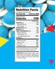 Blue Raspberry Drops Puffy Gummies Its a Boy Baby Shower Candy 1 Pound Bag