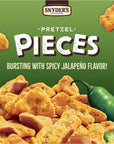 Snyders of Hanover Pretzel Pieces Jalapeno 1125 Oz