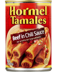 Hormel Beef Tamales 15 Oz 8 Pack