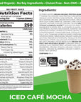 Orgain Organic Nutritional Protein Shake Iced Café Mocha  16g Grass Fed Whey Protein Meal Replacement 20 Vitamins  Minerals Fruits  Vegetables Gluten Free NonGMO 11 Fl Oz 12 Pack