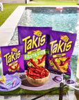 Takis Fuego 14 ct 99 oz Sharing Size Case Hot Chili Pepper  Lime Flavored Extreme Spicy Rolled Tortilla Chips