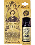 King Floyds Artisanal Scorched Pear  Ginger Bitters Hand Crafted Made from the Torched Carmalized Pears Unique Bitters for Unique Cocktail 05oz Card Pack Bar Provisions Bitters for Cocktails