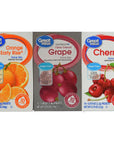 Great Value Low Calorie SugarFree Drink Mixes Variety Fruit Flavor 3Box Bundle CherryGrapeOrange Early Rise 3Pack