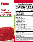 Pomì Finely Chopped Italian Tomatoes  141oz Can Pack of 12