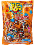 Americandy Big Bom XL CaRAMel + Chocolate Lollipops, 48 X 16 gm - 770g