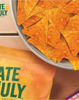 Late July Snacks Nacho Cheese Tortilla Chips, 7.8 oz Bag