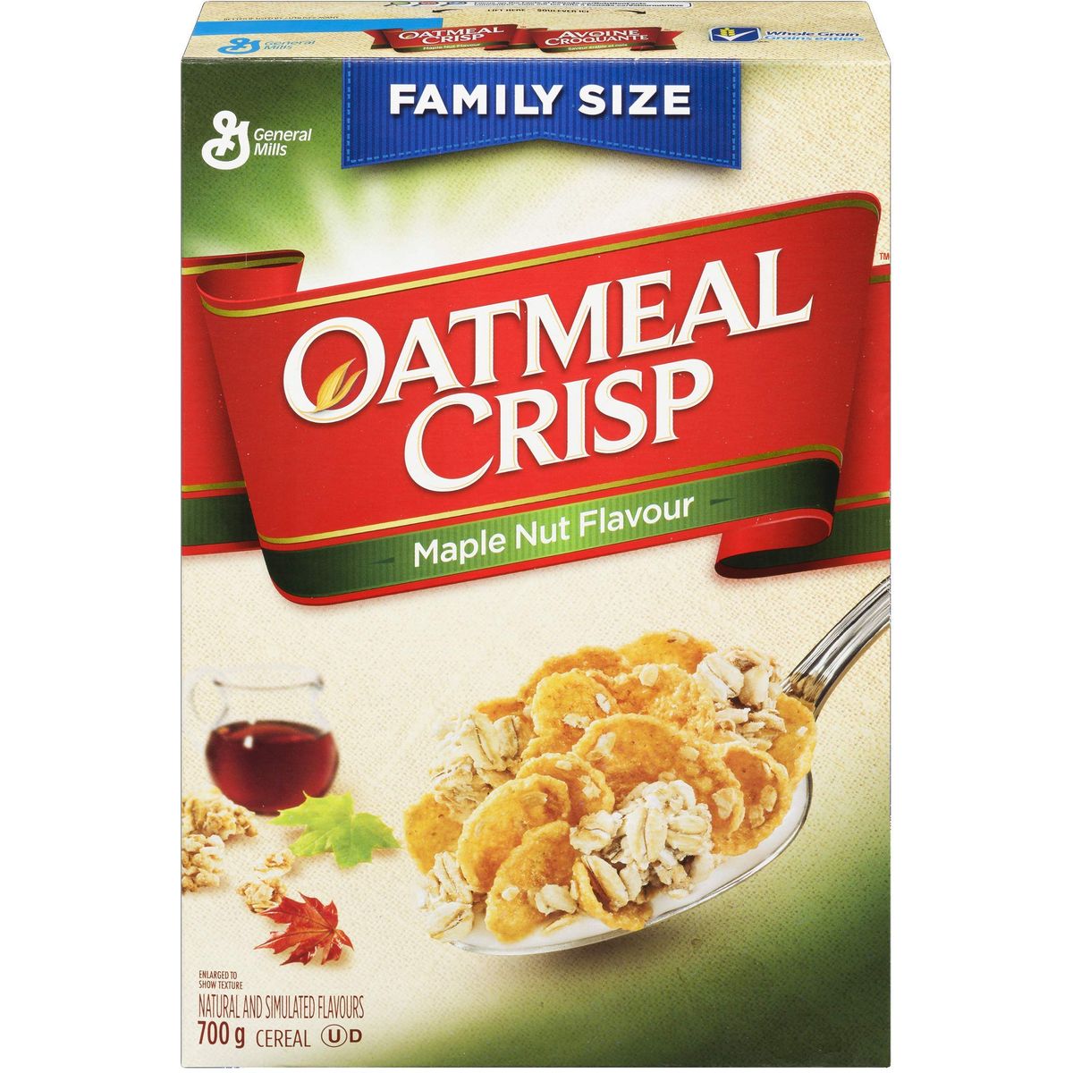 Oatmeal Crisp Maple Nut Flavour Cereal 700 Gram Imported from Canada