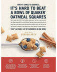 Quaker Oatmeal Squares Breakfast Cereal, Brown Sugar & Cinnamon Variety Pack, 14.5 Ounce (Pack of 3)