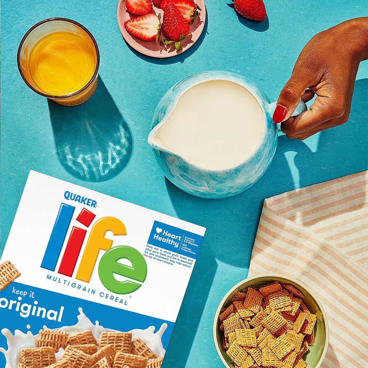 Life Breakfast Cereal, Original, 13oz Boxes (3 Pack)