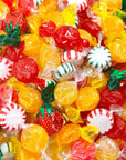 Hard Candy Party Mix Fruit Flavored Assorted Individually Wrapped 6 Pound Bag  Approx 450 Count