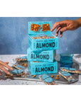 South 40 Snacks Almond Bar, Extra Crunchy Nut Snack Bar, Simple Ingredients, Honey and Sugar, Delicious Healthy Whole Almonds Nut Clusters, Individually Wrapped, 6g Protein (40g Bar, Pack of 12)