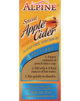 Alpine SugarFree Spiced Apple Cider Mix  Pack of 2