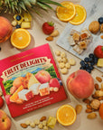 Liberty Orchards Fruit Delights  Assorted Vegan Fruit and Nut Candies Turkish Delight Gourmet Snack 10 Oz