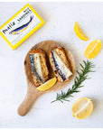 Matiz España Wild Caught Sardines with Natural Lemon Essence 42 oz Keto and Paleo Friendly 42 Ounce Pack of 5