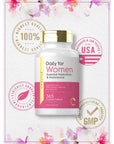 Women’s Multivitamin | 365 Tablets | Vitamin and Mineral Supplement | Non-GMO, Gluten Free | by Carlyle