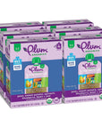 Plum Organics | Super Smoothie | Organic Baby Food Meals | Pear, Sweet Potato, Spinach, Blueberry, Beans & Oats | 4 Ounce Pouch (24 Total Pouches) Packaging May Vary