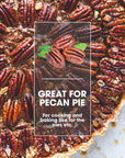 Raw Pecan Halves 44 oz 275 lb Natural American Pecans  No PPO  Batch Tested Gluten  Peanut Free  NonGMO  Shelled  Extra FancyNo Preservatives  Vegan  Keto  Paleo Friendly