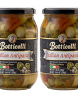 Botticelli Premium Italian Antipasto in a Jar  Authentic Italian Antipasto with Artichoke Olives  Mushroom  For Antipasto Appetizer Antipasto Salad  Antipasto Plates  18oz 2