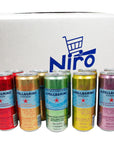 Niro Assortment  Essenza Flavored Mineral and Sparkling Water 10 Pack  5 Flavor Variety Pack San Pelligrino  Includes Niro Beverage Sleeve