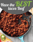 Fresh beef filling is used to make Yoders Real Canned Taco Beef which is fully cooked and ready to eat Each 28ounce can is designed for longterm storage 01 Can