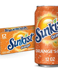 Sunkist Orange Soda - 12 fl oz cans (Pack of 24)