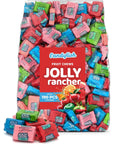 Jolly Ranchers Chews  Premium Assorted Fruit Flavors Bulk Candy 2 lb Party Pack 5 Flavor Assorted  Approx 190 Individually Wrapped Chews Perfect for Celebrations Candy Bowls  Snacking