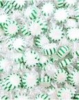 Arcor Spearmint Starlights Discs Individually Wrapped Hard Candy 1 Pound Bag  Approx 85 Count