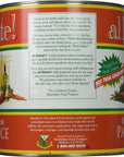 al Dente Ultra Premium Pasta Sauce 6pound 9ounce No 10 Can