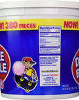 Dubble Bubble Tub Original Flavor 380Count 603 Oz37 lb