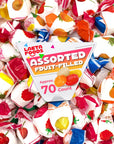 Assorted FruitFilled Hard Candy OldFashioned Delights 1 Pound Bag  Approx 70 Count