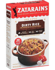 Zatarains Dirty Rice 8 oz Pack of 8