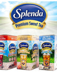 SPLENDA Premium Sweet Tea On Tap, 1 Gallon Bag In Box Ready to Drink Liquid, White Peach Green Tea, 128 Fl Oz