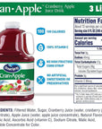 Ocean Spray Cranberry Apple Juice Drink, 101.4 Fl Oz - 3 Liter Bottle