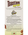 Toastem Pastry Tart Frosted Brown Sugar Cinnamon 11 Ounce