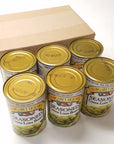 Margaret Holmes Medium Seasoned Green Lima Beans 15oz Can Pack of 6