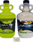 Dailys NonAlcoholic 64oz Cocktail Combo Pack  Margarita  Pina Colada Mix  1 Bottle of Each by Dashers Spice  Beans