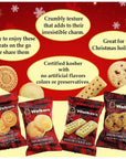 NOSH PACK Shortbread Cookies Scottish Biscuits  16 Individually Wrapped Sampler Cookies Chocolate Chip Short Bread Shortbread Fingers Shortbread Highlanders  Shortbread Rounds with Nosh Pack Bag