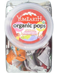 Yummy Earth Lollipops Organic Assorted Flavors 30 ea