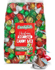 Christmas Holiday Candy Mix - 2LB (145 Pieces)