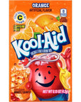 KoolAid Unsweetened Caffeine Free Orange Zero Calories Powdered Drink Mix 192 Count Pitcher Packets