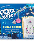 PopTarts Toaster Pastries Breakfast Foods Baked in the USA Frosted Sugar Cookie 203 oz Box 12 Toaster Pastries