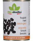 Bioitalia Organic Black Beans - 400g